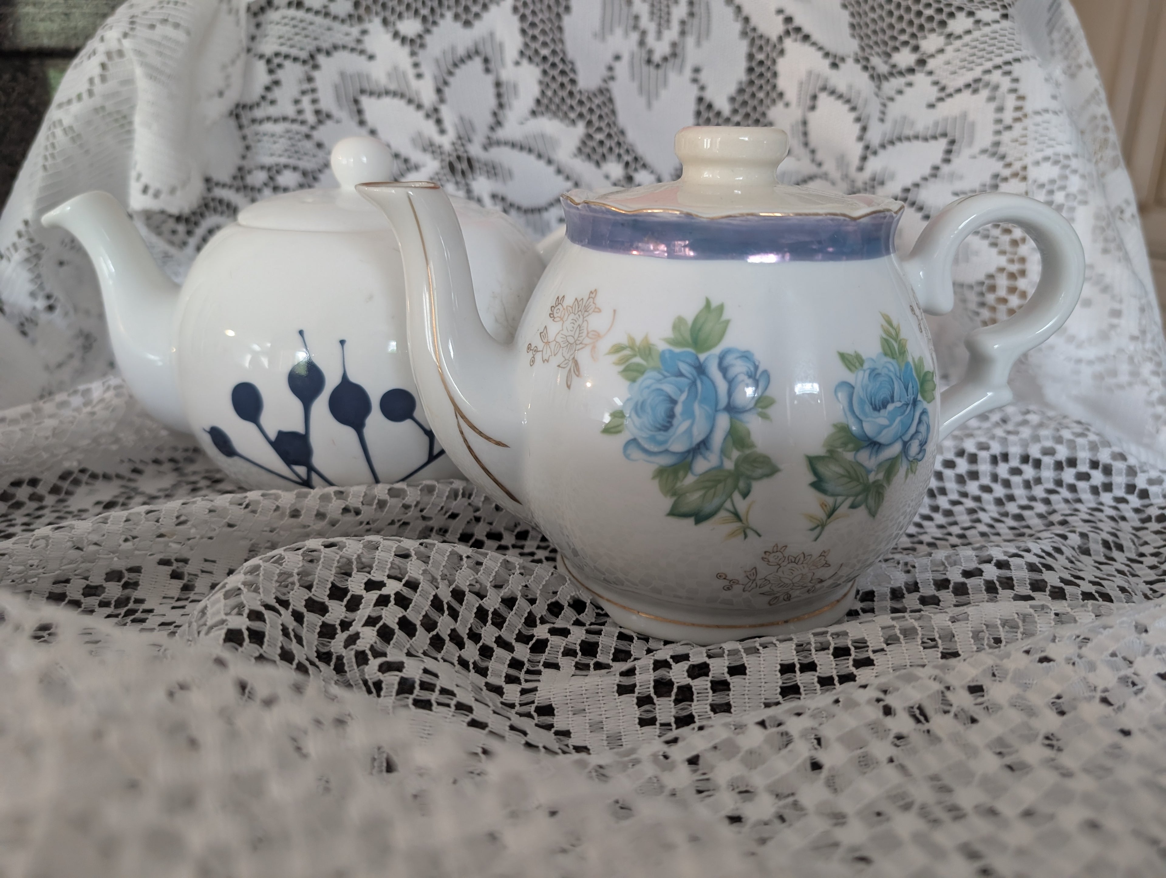 Variety of Tea Pots